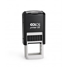 COLOP Printer 05 fekete önfestékező szövegbélyegző - 6 karakter