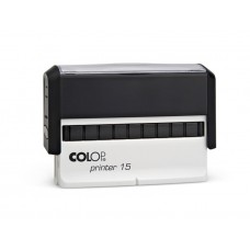 COLOP Printer 15 fekete önfestékező szövegbélyegző - 3 sor
