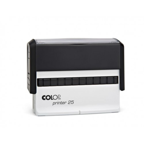 COLOP Printer 25 fekete önfestékező szövegbélyegző - 4 sor