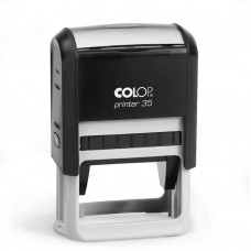 COLOP Printer 35 fekete önfestékező szövegbélyegző - 8 sor