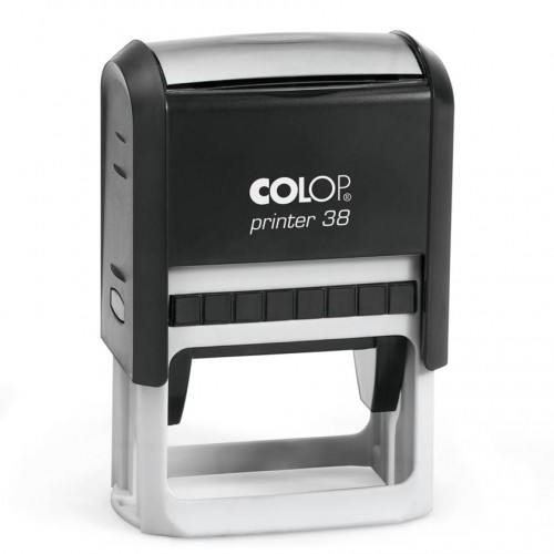 COLOP Printer 38 fekete önfestékező szövegbélyegző - 10 sor
