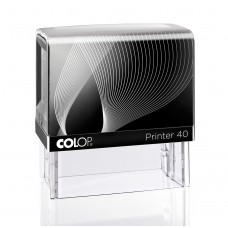 COLOP Printer IQ 40 fekete önfestékező szövegbélyegző - 6 sor