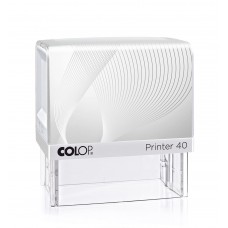 COLOP Printer IQ 40 fehér önfestékező szövegbélyegző - 6 sor