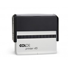 COLOP Printer 45 fekete önfestékező szövegbélyegző - 7 sor