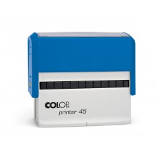 COLOP Printer 45 kék önfestékező szövegbélyegző - 7 sor
