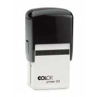 COLOP Printer 53 fekete önfestékező szövegbélyegző - 8 sor
