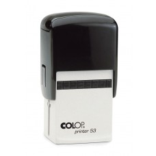 COLOP Printer 53 fekete önfestékező szövegbélyegző - 8 sor