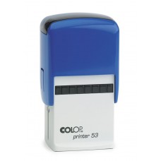 COLOP Printer 53 kék önfestékező szövegbélyegző - 8 sor