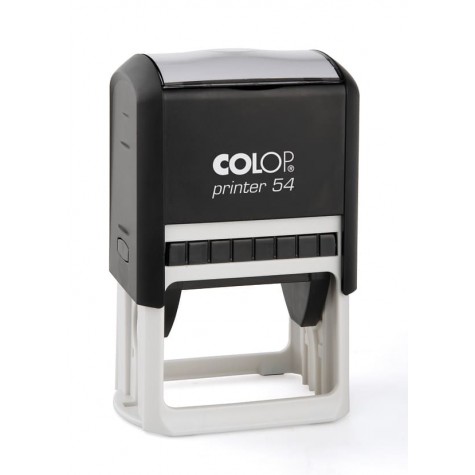 COLOP Printer 54 fekete önfestékező szövegbélyegző - 11 sor