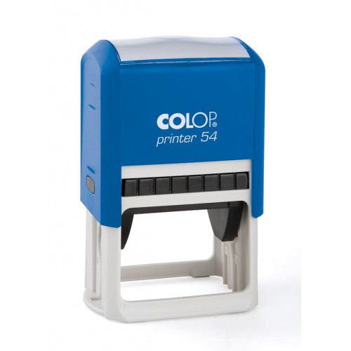 COLOP Printer 54 kék önfestékező szövegbélyegző - 11 sor