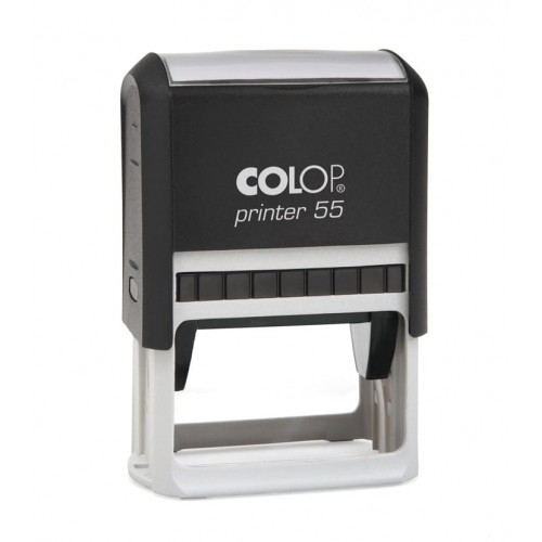 COLOP Printer 55 fekete önfestékező szövegbélyegző - 11 sor