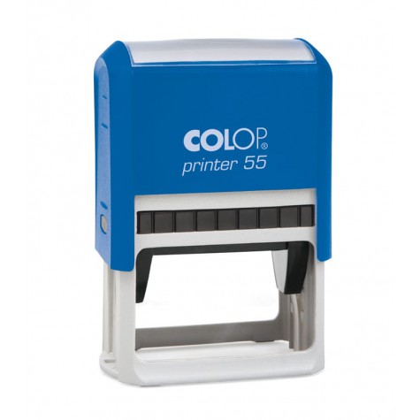 COLOP Printer 55 kék önfestékező szövegbélyegző - 11 sor