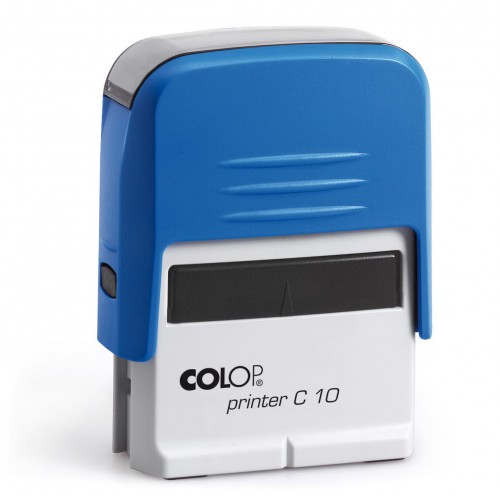 COLOP Printer C 10 kék önfestékező szövegbélyegző - 3 sor