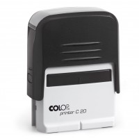 COLOP Printer C 20 fekete önfestékező szövegbélyegző - 4 sor