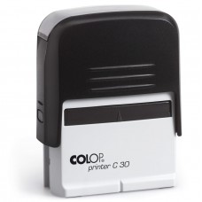 COLOP Printer C 30 fekete önfestékező szövegbélyegző - 5 sor