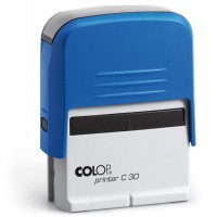 COLOP Printer C 30 kék önfestékező szövegbélyegző - 5 sor