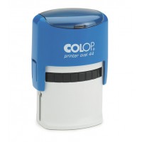 COLOP Printer Ovál 44 kék önfestékező szövegbélyegző