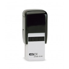 COLOP Printer Q 24 fekete önfestékező szövegbélyegző - 7 sor