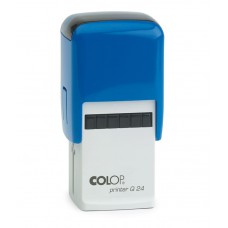 COLOP Printer Q 24 kék önfestékező szövegbélyegző - 7 sor