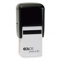COLOP Printer Q 30 fekete önfestékező szövegbélyegző - 8 sor