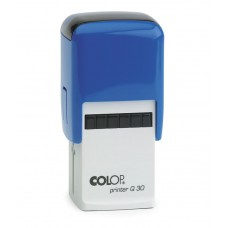 COLOP Printer Q 30 kék önfestékező szövegbélyegző - 8 sor