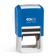 COLOP Printer Q 43 kék önfestékező szövegbélyegző - 12 sor