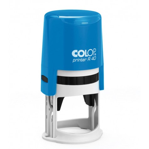 COLOP Printer R 40 kék önfestékező szövegbélyegző