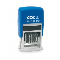 COLOP S 126 kék önfestékező számbélyegző