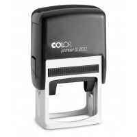 COLOP Printer S 200 fekete önfestékező szövegbélyegző - 6 sor