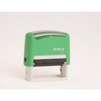 Traxx 9013 zöld önfestékező szövegbélyegző - 6 sor