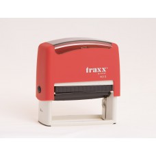 Traxx 9015 piros önfestékező szövegbélyegző - 8 sor