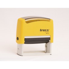 Traxx 9015 sárga önfestékező szövegbélyegző - 8 sor